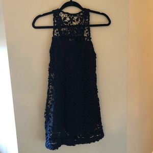 Hollister flowered lace dress